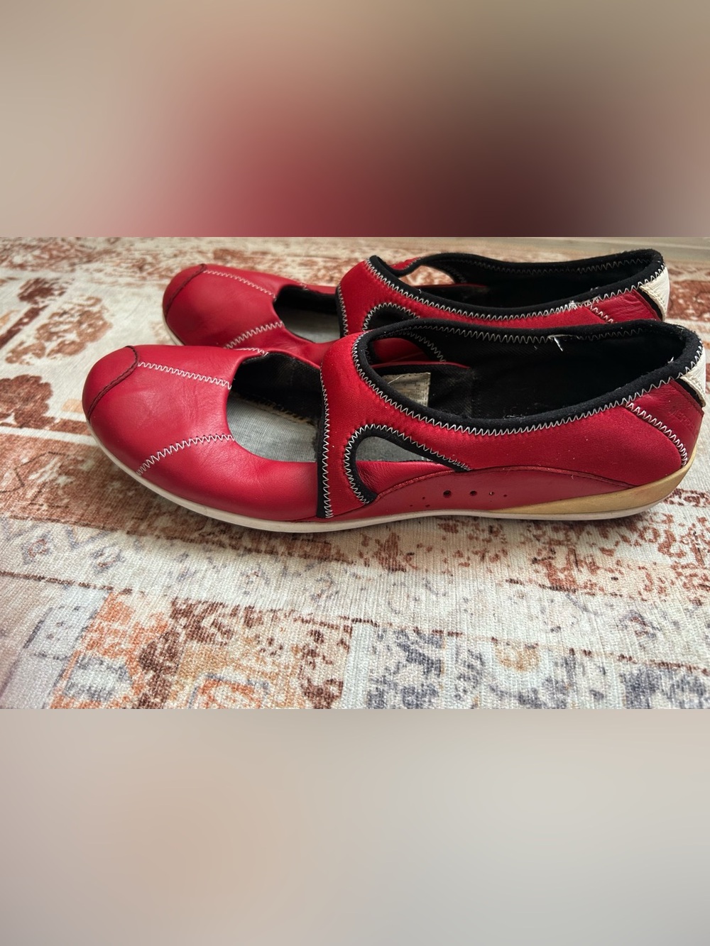 Merrell Red Women's Casual Slip-On Flats size 10.5